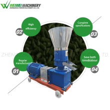 Weiwei factory price animal feed pellet making pelletizing machine